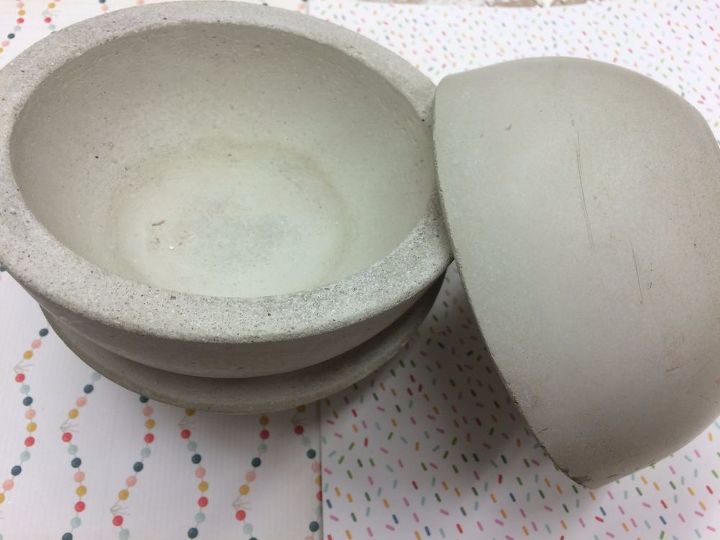 trendy concrete bowls