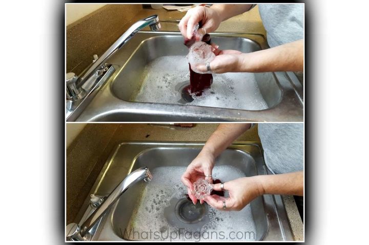 how to clean globe sink faucet handles