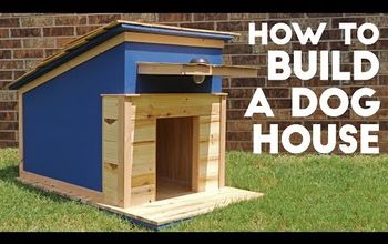 Construir una casa de perro moderna