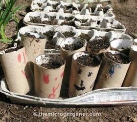 s 30 helpful gardening tips you ll want to know, Or use toilet paper tubes to plant