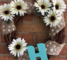 Easy Summer Grapevine Wreath