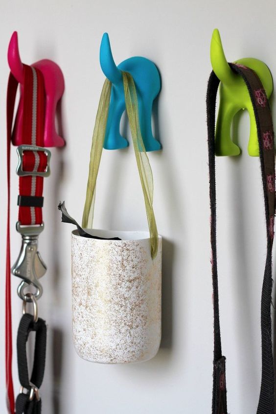 s 10 pawesome projects for your doggy, Place Doggie Poop Bags In Stylish Place
