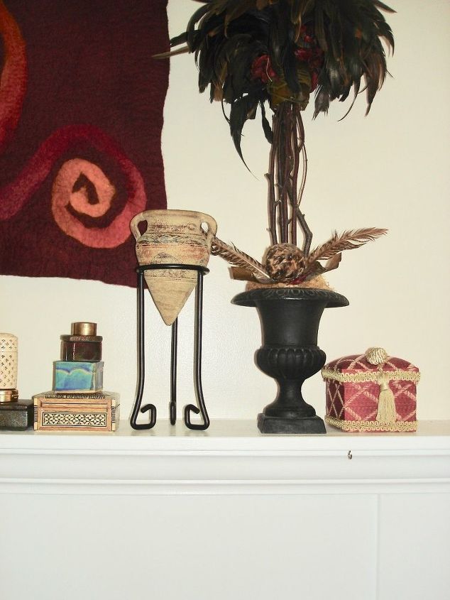 q how to decorate my fireplace mantle
