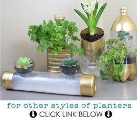 s 15 spunky ways to transform your boring af planters, Ditch The Soda And Use The Bottle
