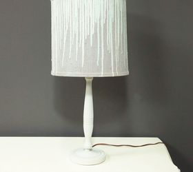 DIY Drip Lampshade Makeover
