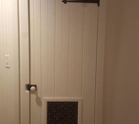 build a rustic closet door