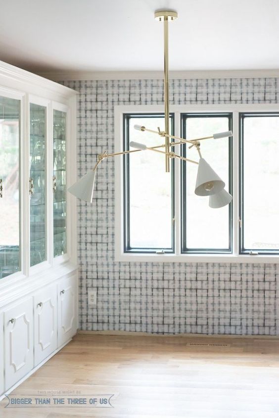 31 ideas de actualizacin para que su cocina se vea fabulosa, Instala un papel pintado para transformar la habitaci n
