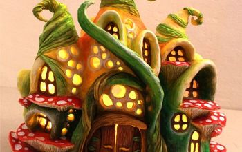 Fairy House Lamp Using Plastic Bottles