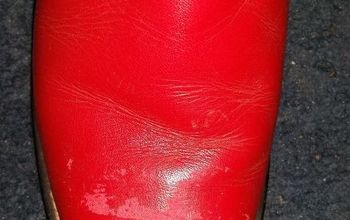 Boot  repair- How to repair some damaged color mark?