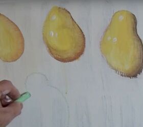 how to paint a pear with acrylic paint 4 easy steps for the beginner