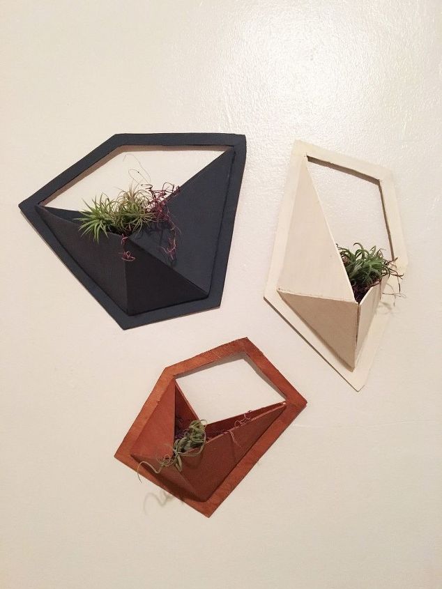 s 10 unusual shelving projects to practice on today, Get Geometric Fun With Triangle Shelving