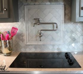 s these 15 backsplash ideas are pinterest fail safe and are oh so pretty, Coat Herringbone Tile For A Sleek Appearance
