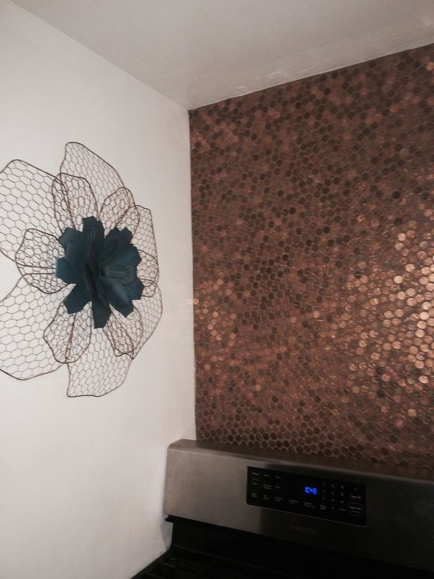 s these 15 backsplash ideas are pinterest fail safe and are oh so pretty, Count Your Pennies Onto Your Backsplash