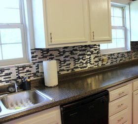 s these 15 backsplash ideas are pinterest fail safe and are oh so pretty, Peel And Stick For An Easy Decoration