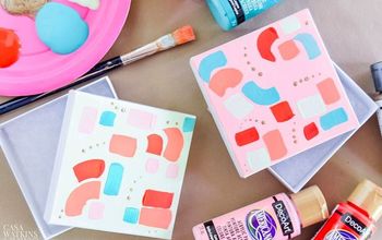DIY Painted Gift Boxes