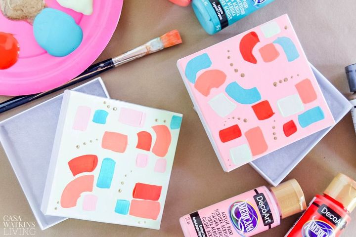 diy painted gift boxes