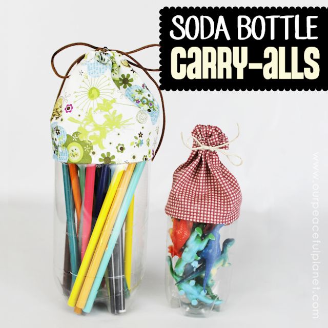 30 maneiras teis de reutilizar garrafas plsticas, suporte de garrafa de refrigerante
