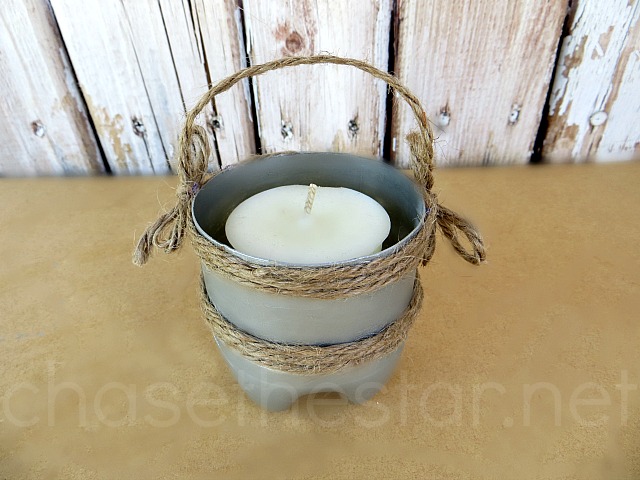 s 30 useful ways to reuse plastic bottles, Revamp them as rustic candles holders