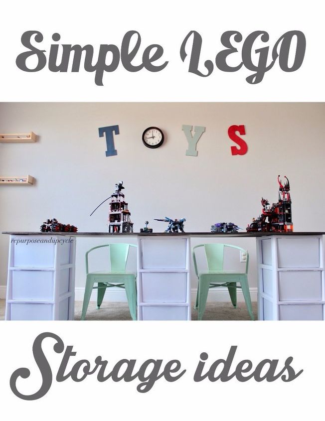 32 ideas de almacenamiento que ahorran espacio y mantienen tu casa organizada, Mantenga los juguetes guardados con cajones de basura