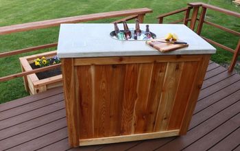 How to Make a Patio Party Bar - DIY