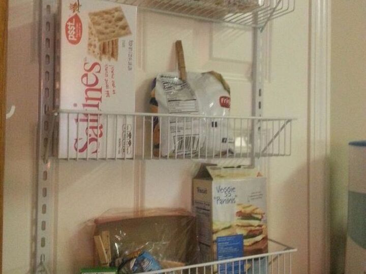 q need help with my over the door adjustable wire rack