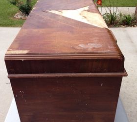 1940s cedar store chest