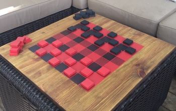 Checkers Anyone :) :) :)  Summertime Fun for the Whole Family!