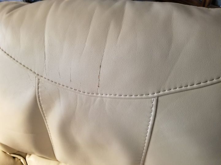 faux leather repair question