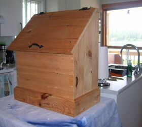 revamp a wood box, In its virgin state