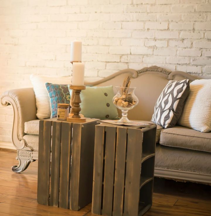 hide your couch s wear and tear with these great ideas, Vintage couch makeover