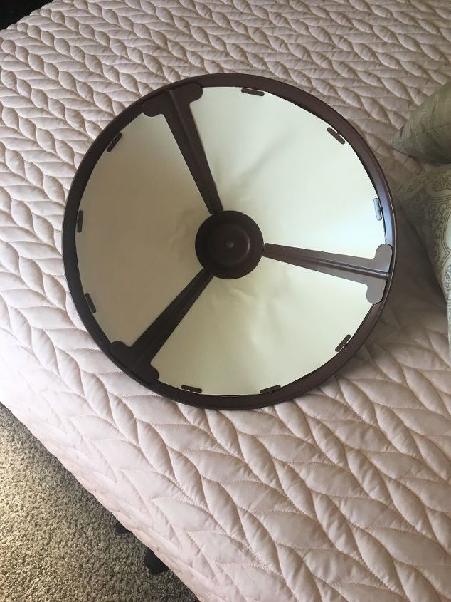 how can i replace or update a lamp with faux mica panels