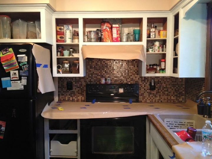pintar los gabinetes de la cocina