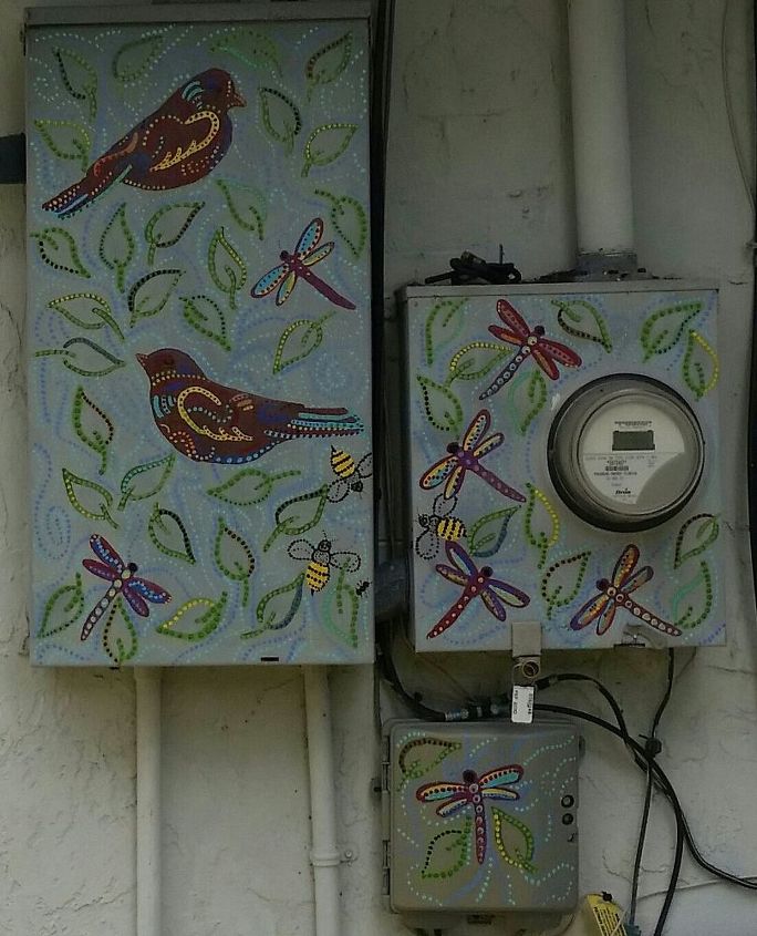 ugly utility boxes no more, After