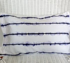 check out these 30 incredible sharpie makeovers, Adorable patterend pillowcase