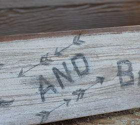 check out these 30 incredible sharpie makeovers, Rustic wooden sign