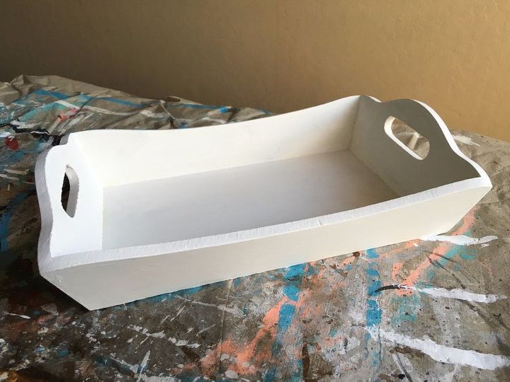 diy remote control tray to organize the living room