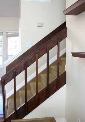 s beautify your entryway without breaking the bank, Update Your Banister To A Modern Marvel