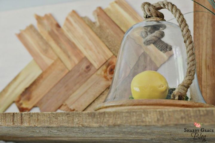 31 creative ways to fill empty wall space, Build a wooden arrow decor