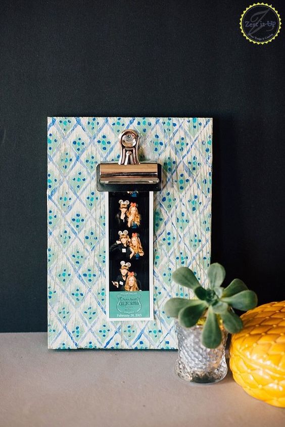 s 15 gorgeous bohemian inspired decor items to make for yourself, Hold Onto Memories With A Clipboard