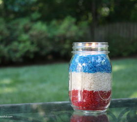 s 15 gorgeous homemade candle ideas you re going to want to try, These fun patriotic candles