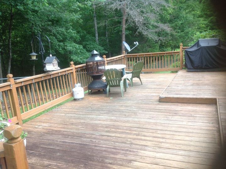 q can we re build connect a rotten deck to a dilapidated front porch