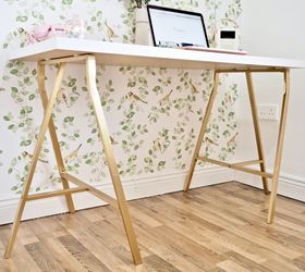 Ikea Diy Desk Hack Hometalk