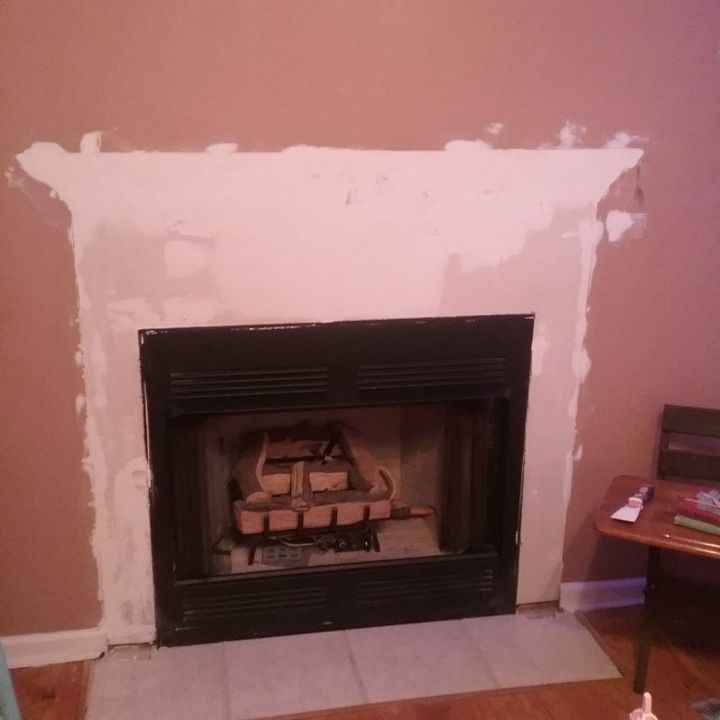 a country style diy fireplace mantel