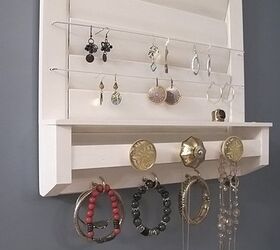 s 30 jewelry organizing ideas that are better than a jewelry box, This reclaimed window shutter
