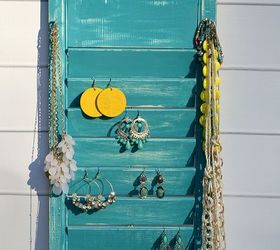 s 30 jewelry organizing ideas that are better than a jewelry box, This repurposed shutter