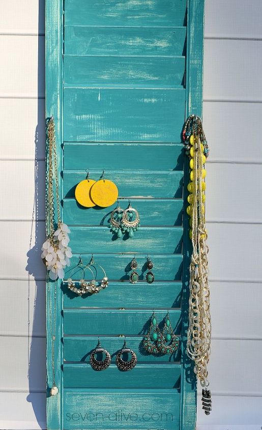 s 30 jewelry organizing ideas that are better than a jewelry box, This repurposed shutter