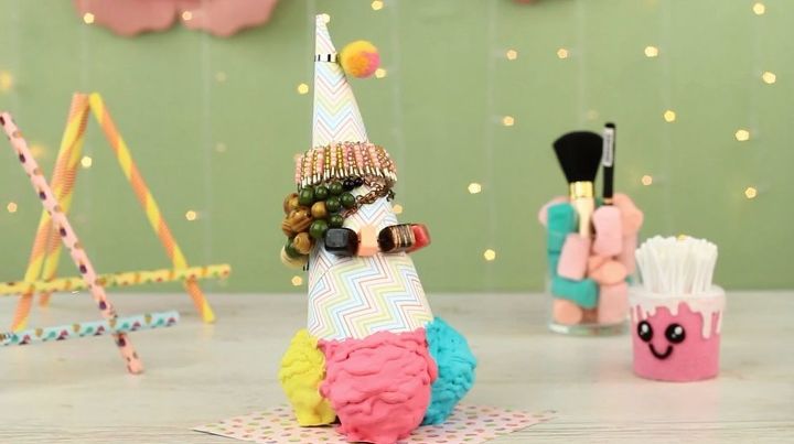 s 30 jewelry organizing ideas that are better than a jewelry box, This adorable ice cream cone