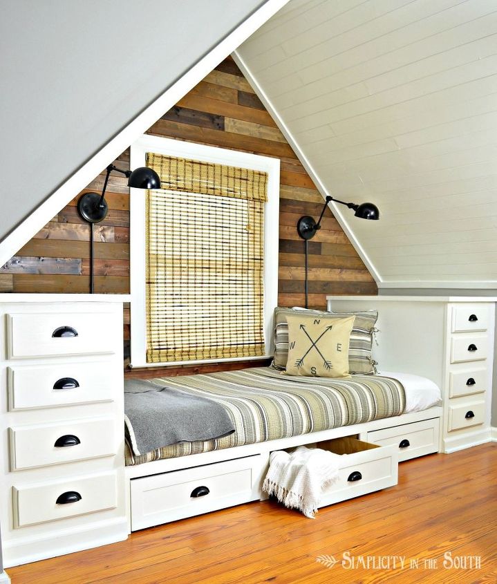 s 31 amazing furniture flips you have to see to believe, Kitchen cabinets become a built in bed