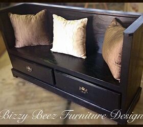 s 31 amazing furniture flips you have to see to believe, Turn a dresser into a bench for your entryway