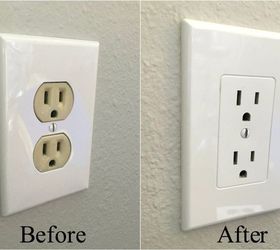 15 useful tips for covering up every eyesore in your home, Press On A New Plate For Hideous Outlets